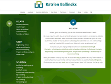 Tablet Screenshot of katrienballinckx.be